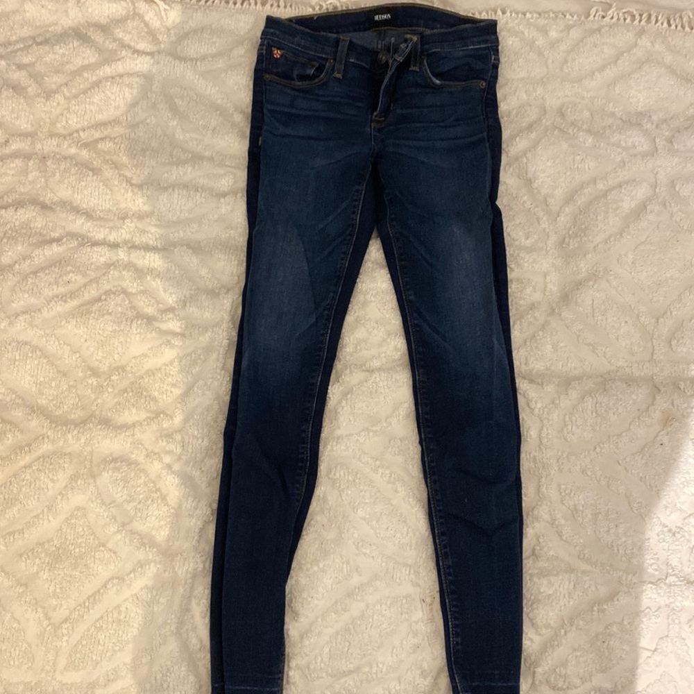 Hudson jeans “ankle Krista super skinny” jeans, size 25